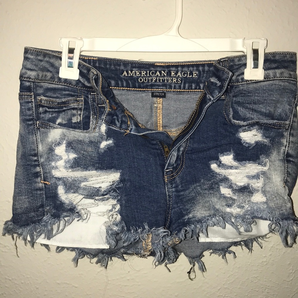 Ripped shorts from American Eagle